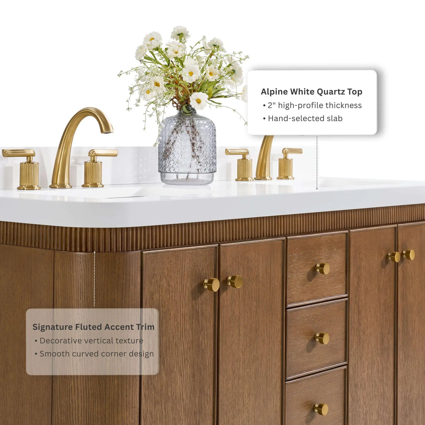 Aston 72" Bath Vanity Set by Ancerre Designs
