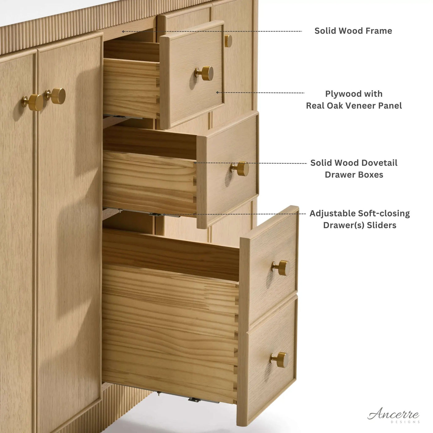 Aston 72" Bath Vanity Set by Ancerre Designs