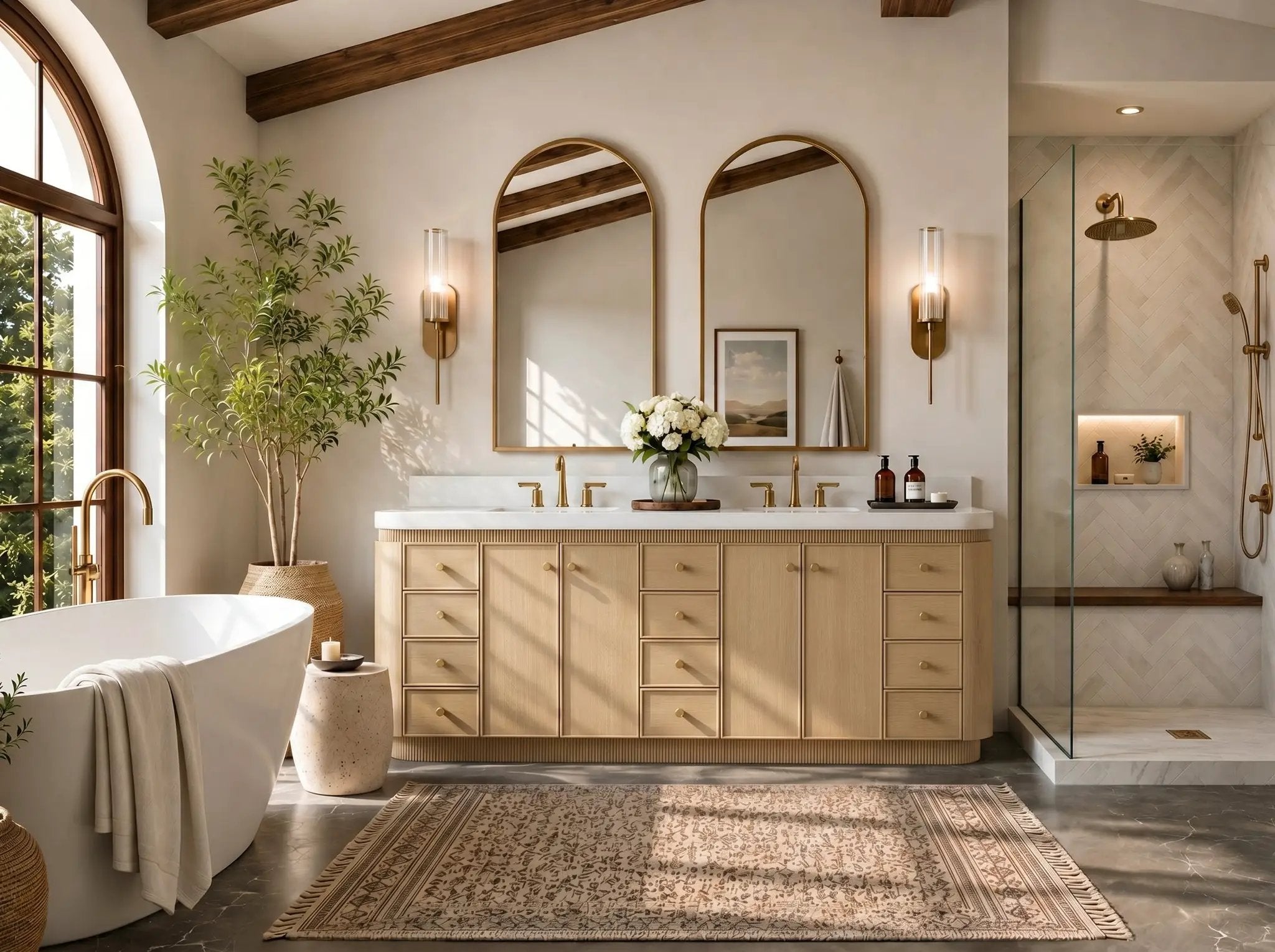 Aston 84" Bath Vanity Set by Ancerre Designs
