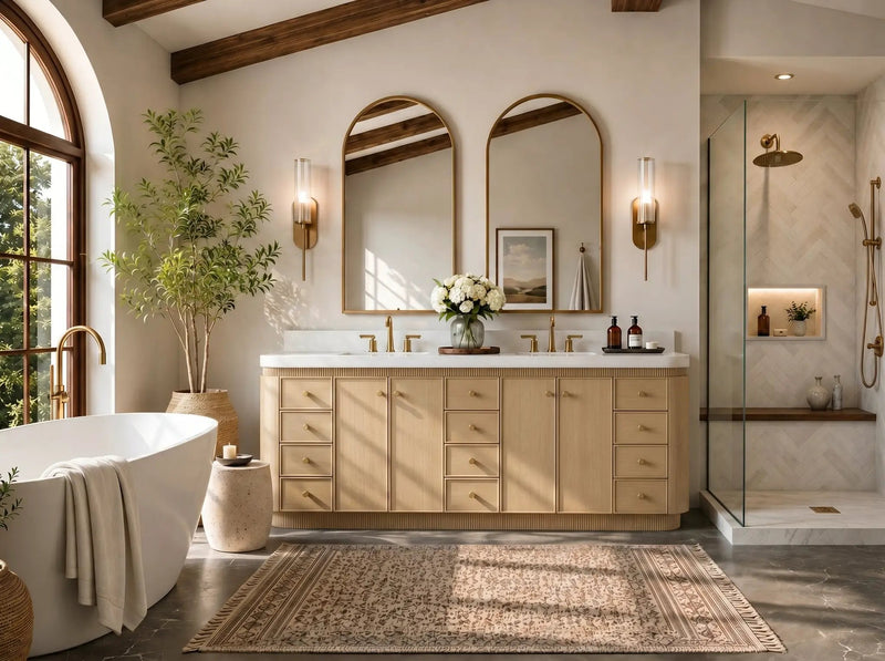 Aston 84" Bath Vanity Set by Ancerre Designs