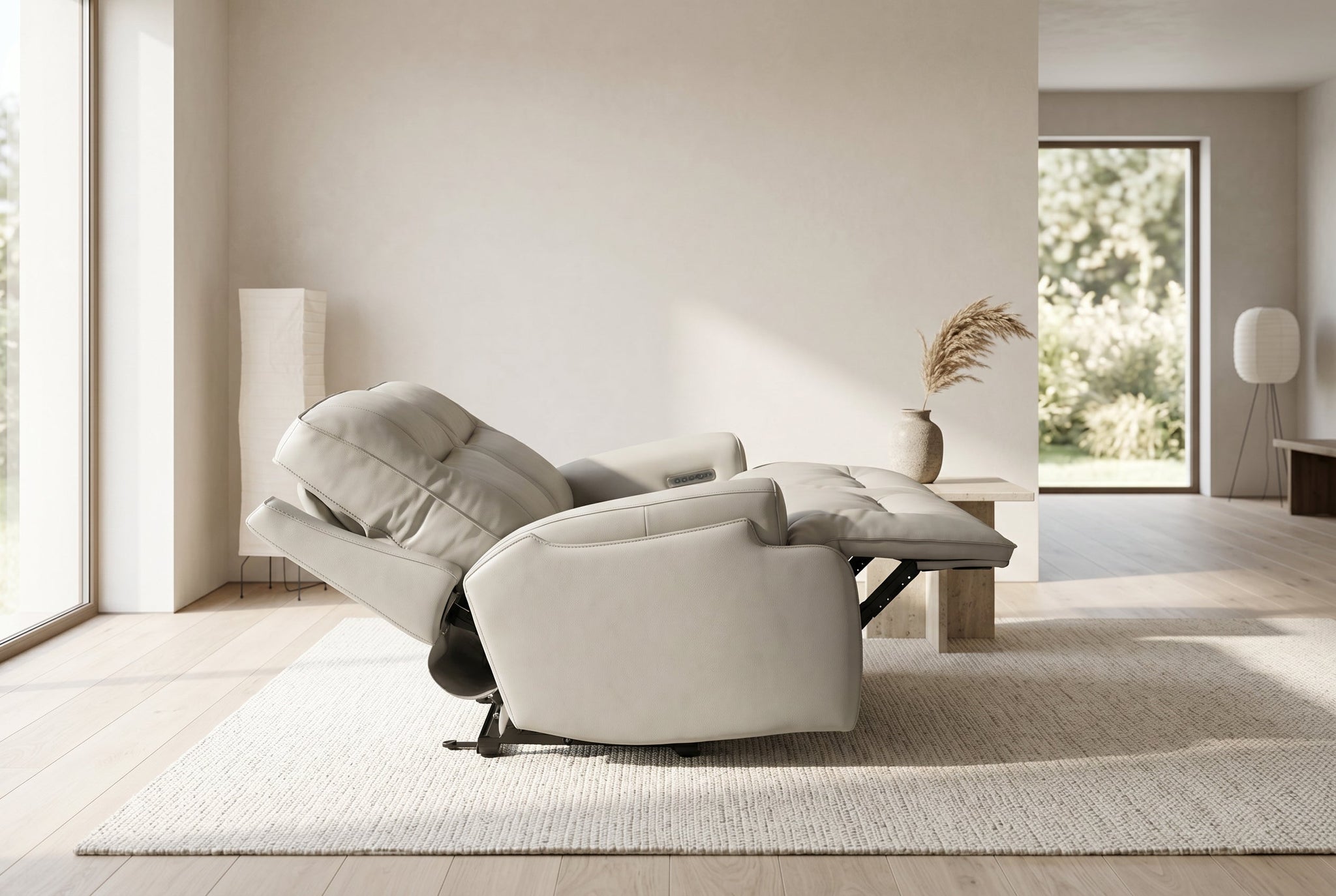 Atlas Fog Zero Gravity Power Reclining Sofa by Ornate Furniture