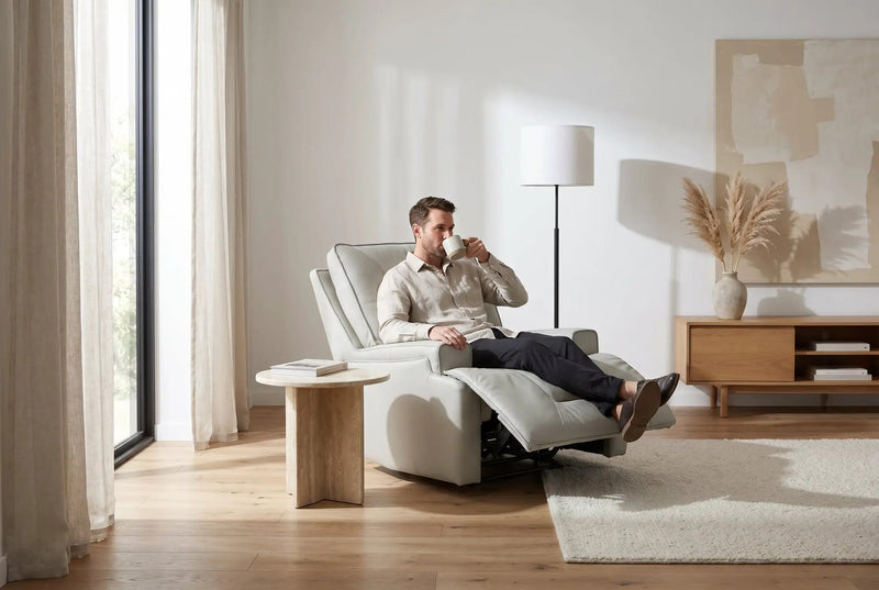 Atlas Fog 3-Piece Power Reclining Living Room Set by Ornate Furniture