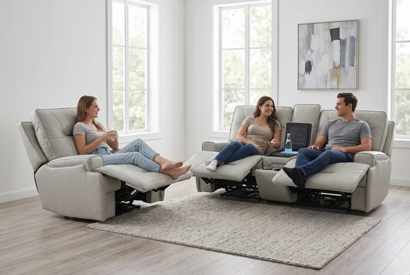 Atlas Fog Zero Gravity Power Reclining Sofa, photo 16 of 19