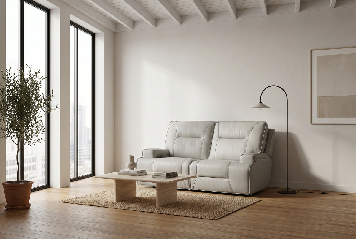 Atlas Fog 2-Piece Power Reclining Sofa Set, photo 28 of 30