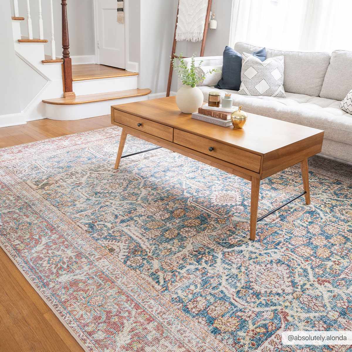 Avel Washable Area Rug by Hauteloom