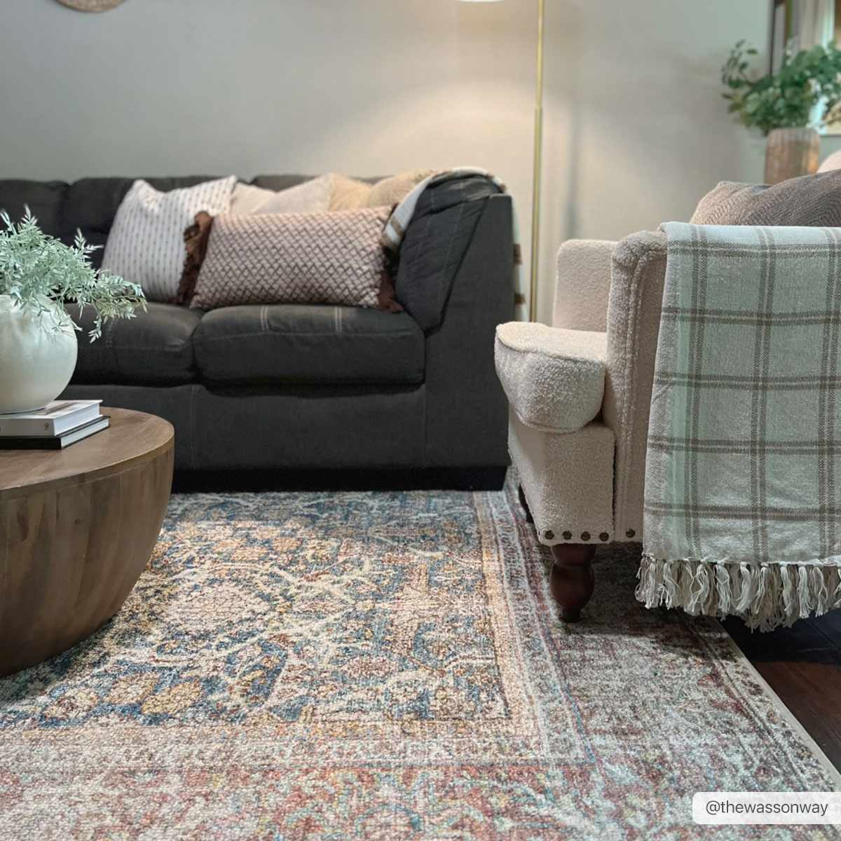 Avel Washable Area Rug by Hauteloom