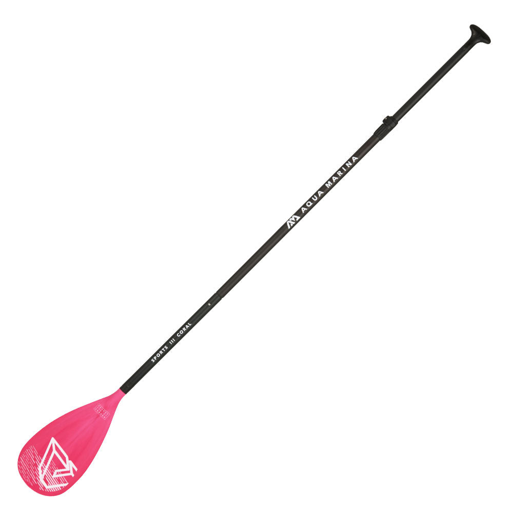 SPORTS III CORAL Adjustable Aluminum iSUP Paddle (CORAL Exclusive), photo 4 of 10