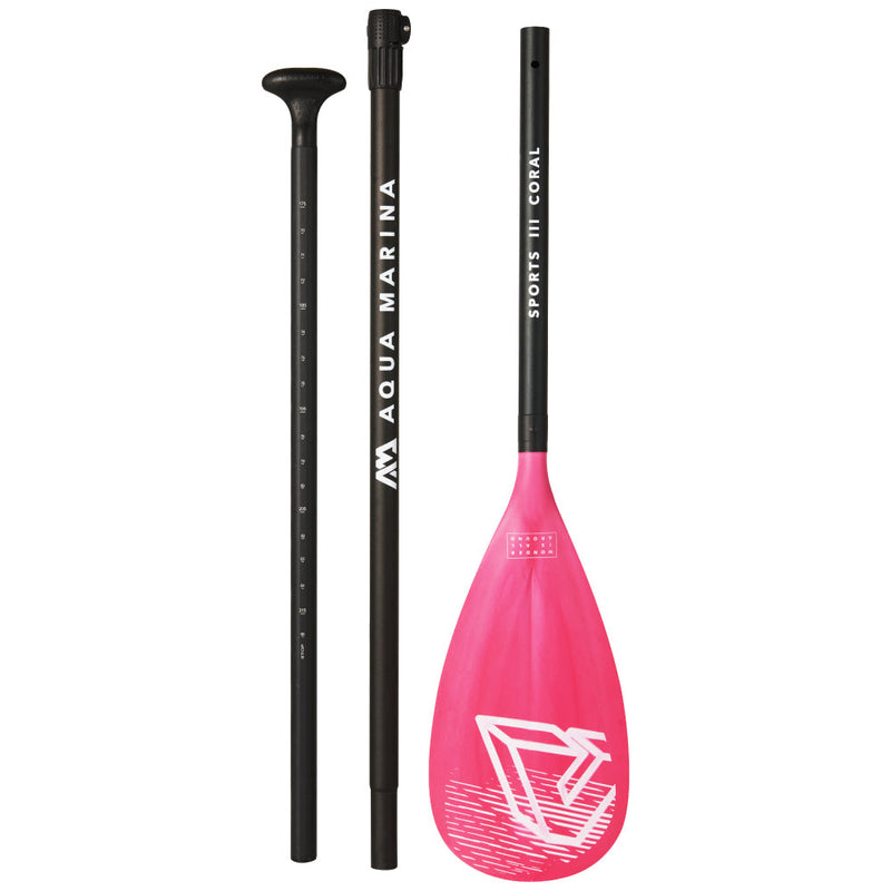 SPORTS III CORAL Adjustable Aluminum iSUP Paddle (CORAL Exclusive), photo 2 of 10