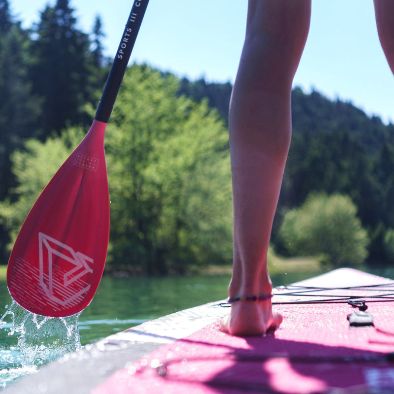 SPORTS III CORAL Adjustable Aluminum iSUP Paddle (CORAL Exclusive), photo 10 of 10