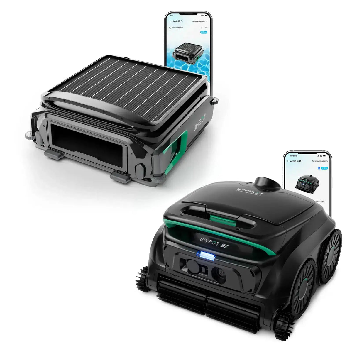WYBOT Full Pool Solution Bundle-B1 & F1 by WYBOT
