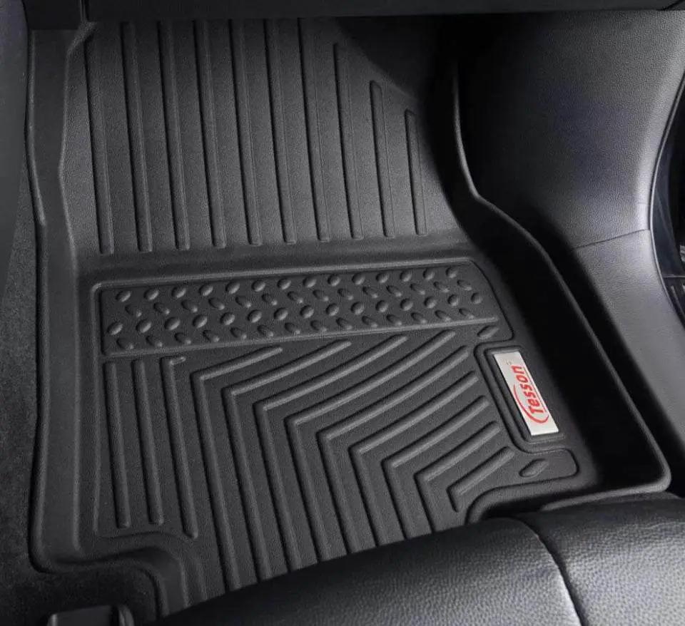 TESSON Black Floor Mats 2 Row Liners Set & Cargo Liners Custom Fit for 2023 2024 Lexus RX350/RX350h/RX500h(RX All Models),All Weather Waterproof TPE R by Selzalot