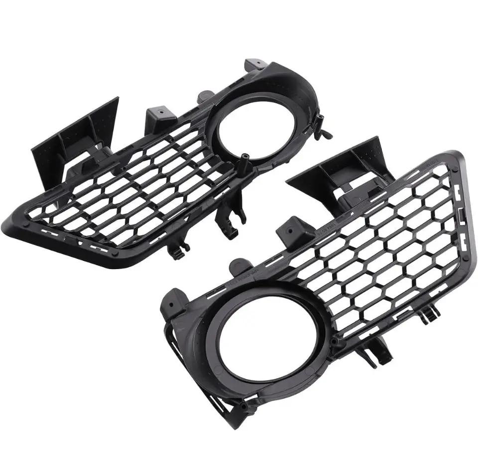 MotorFansClub 3PCS Front Bumper Lower Grille and Fog Light Covers Kit Fit for BMW 3 Series F30 F31 F35 2012 2013 2014 2015 2016 2017 2018 Black by Selzalot