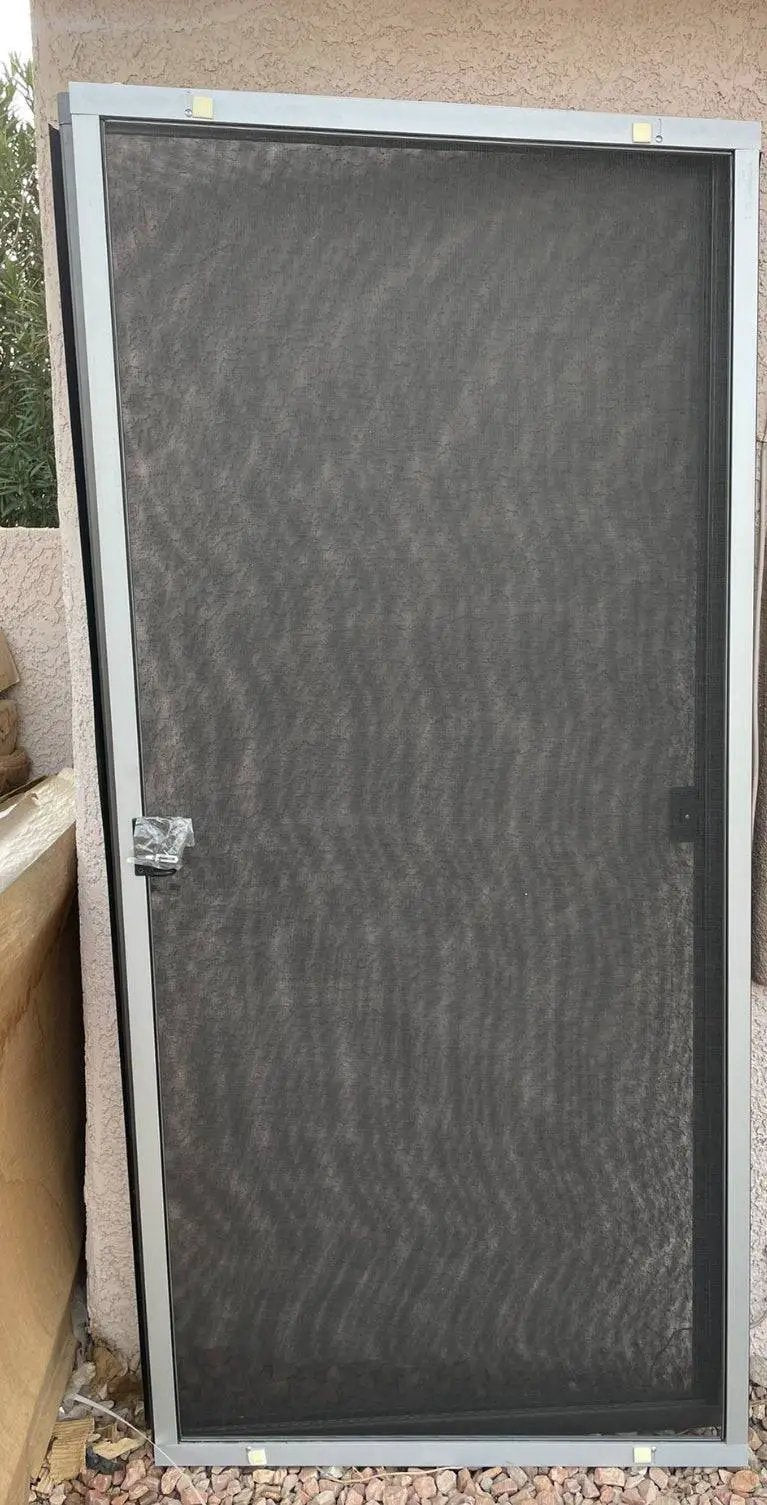 Ritescreen Adjustable Patio Screen Door' Bronze' 36X78 DELIVERY LAS VEGAS ONLY by Selzalot