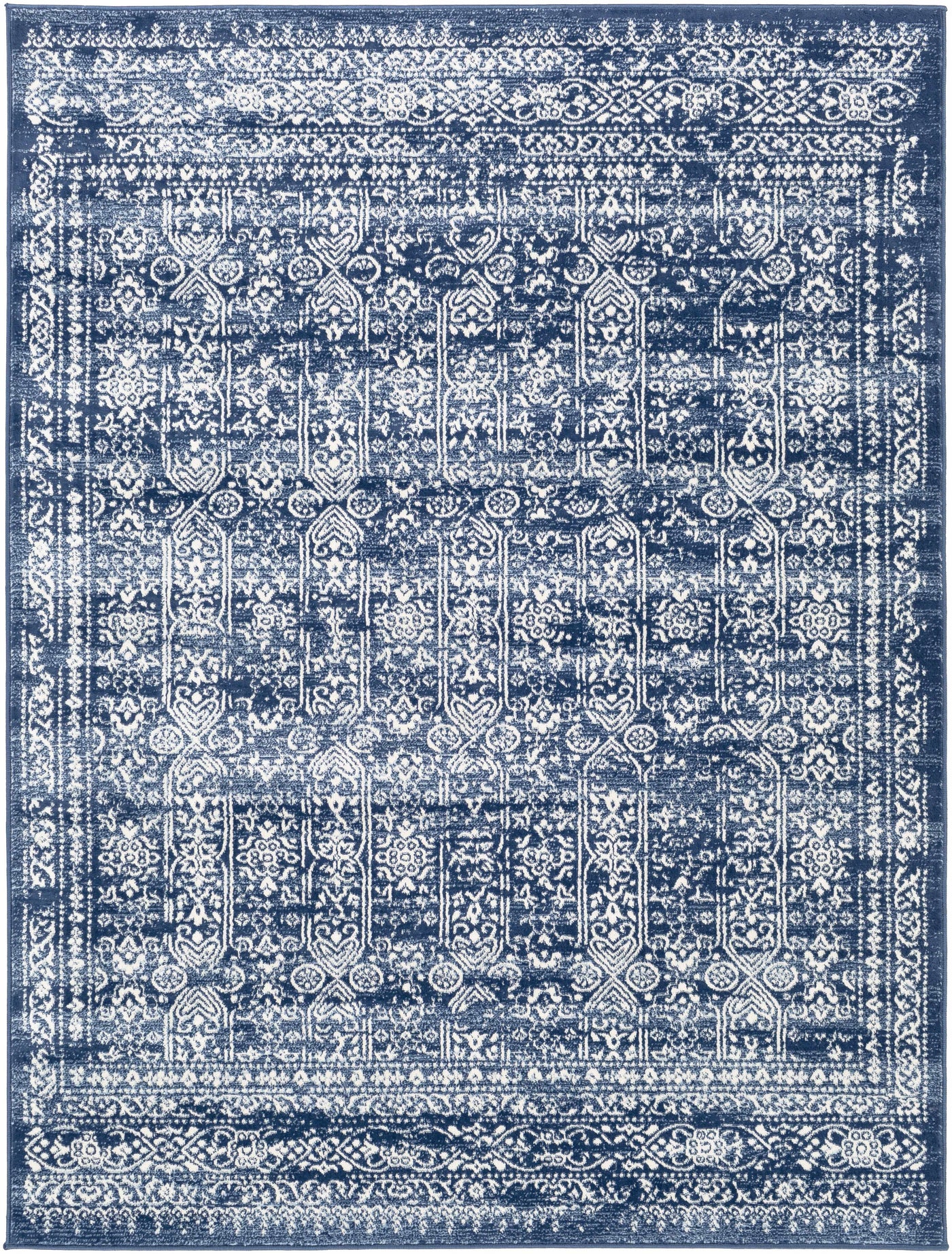 Michie Dark Blue Area Rug by Boutique Rugs