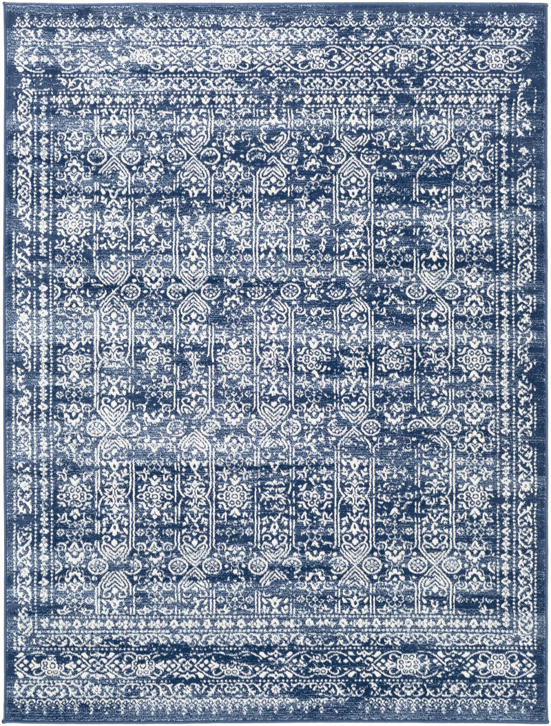 Michie Dark Blue Area Rug by Boutique Rugs