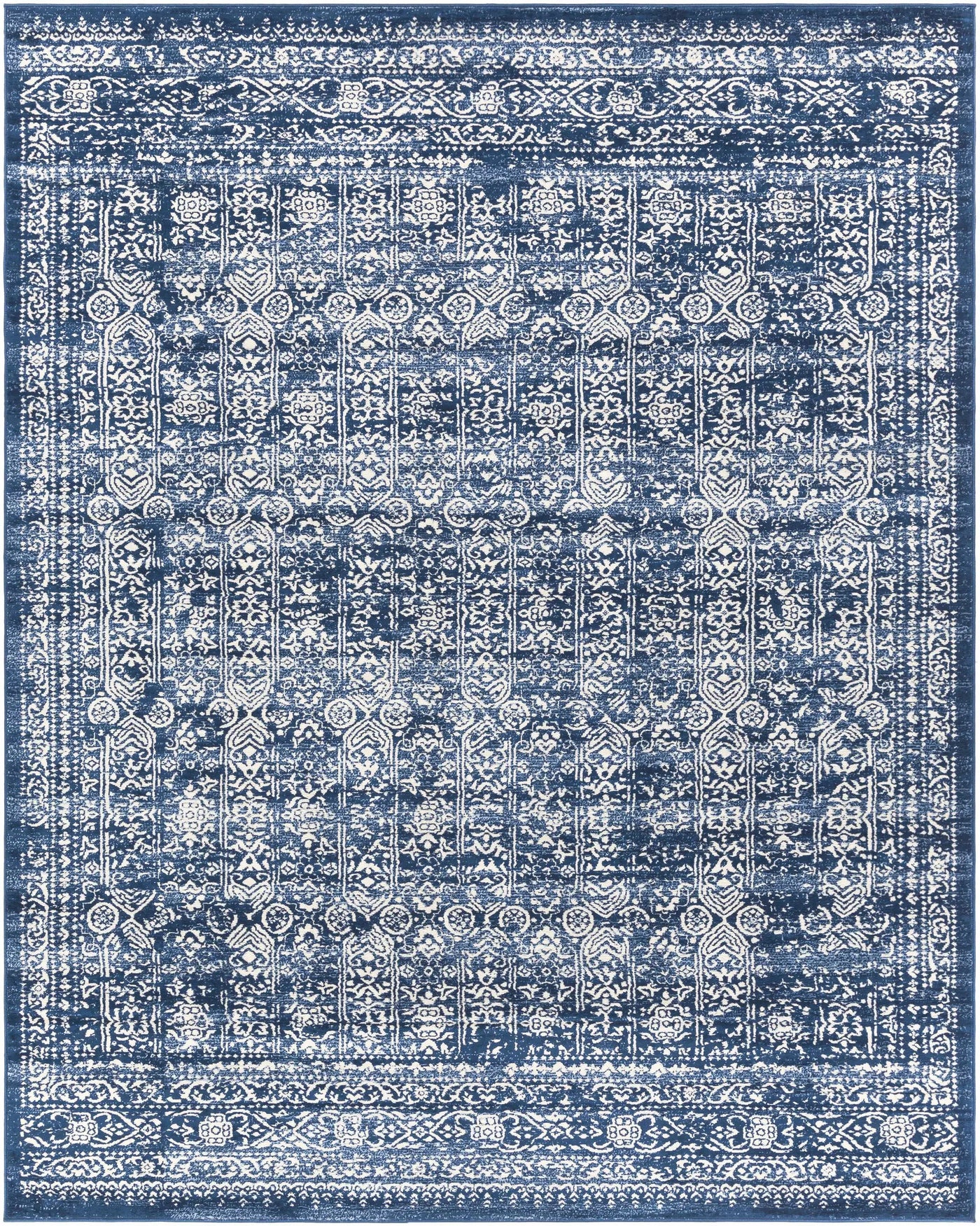 Michie Dark Blue Area Rug by Boutique Rugs