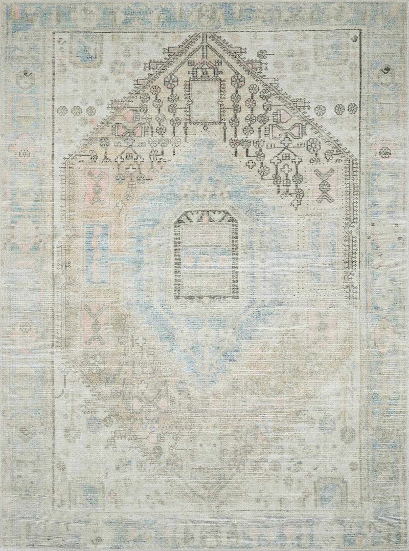Baloy Vintage Washable Rug by Boutique Rugs
