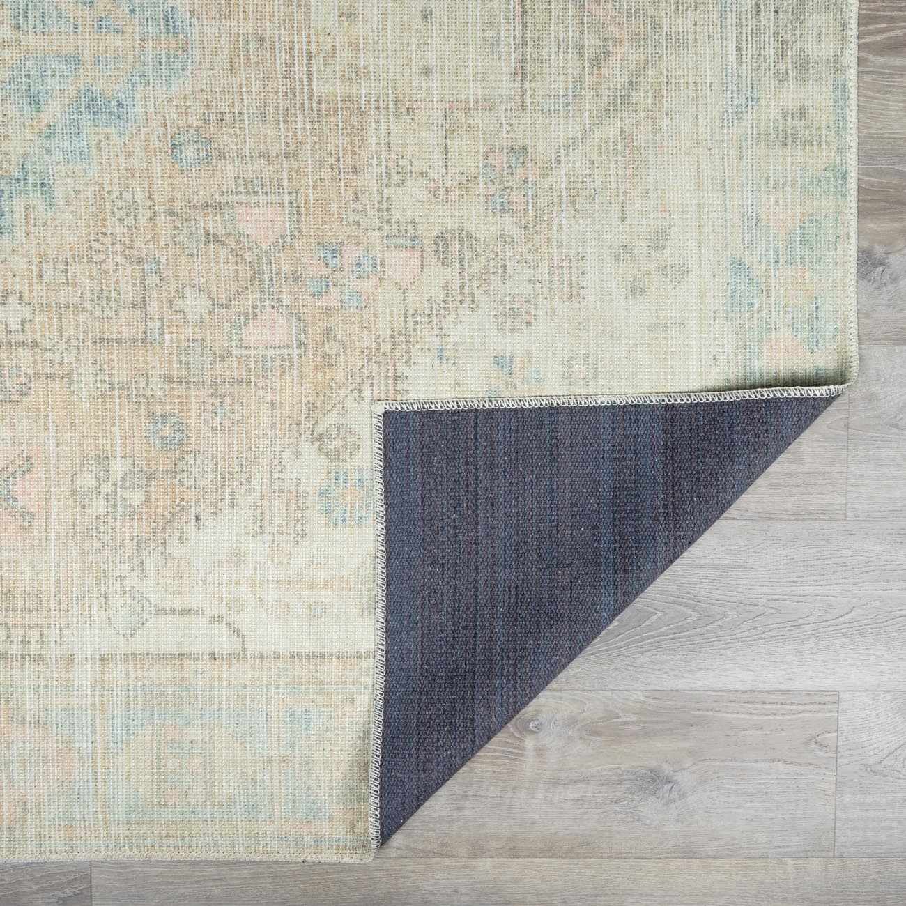 Baloy Vintage Washable Rug by Boutique Rugs