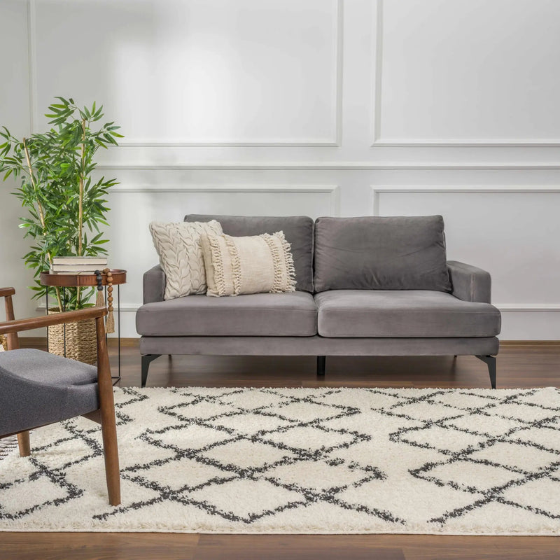 Wallagrass Moroccan Shag Rug - Clearance by Boutique Rugs