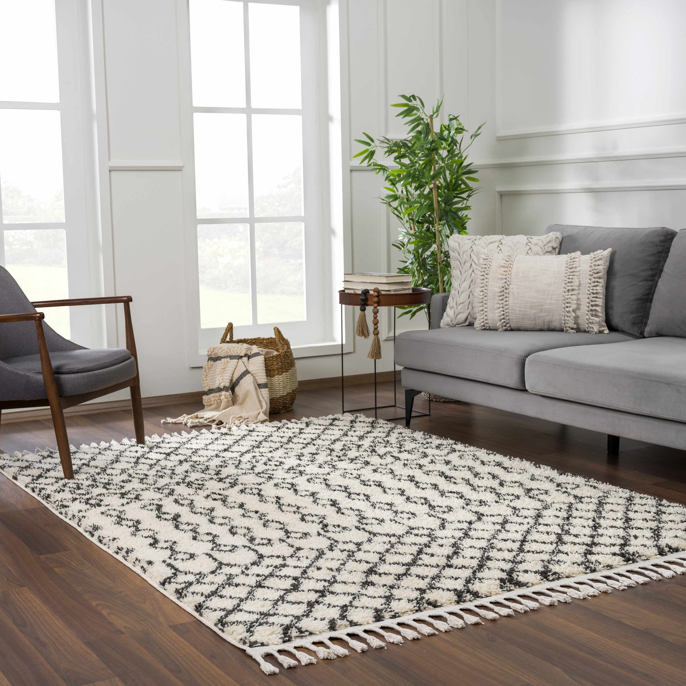 Muni Berber Shag Rug - Clearance by Boutique Rugs