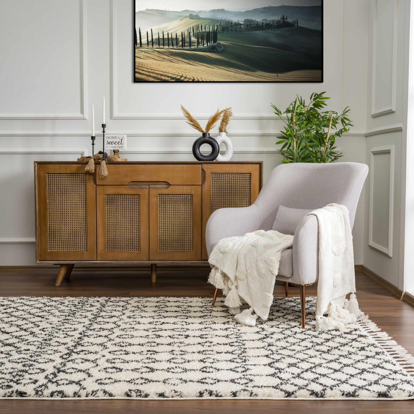 Muni Berber Shag Rug - Clearance by Boutique Rugs