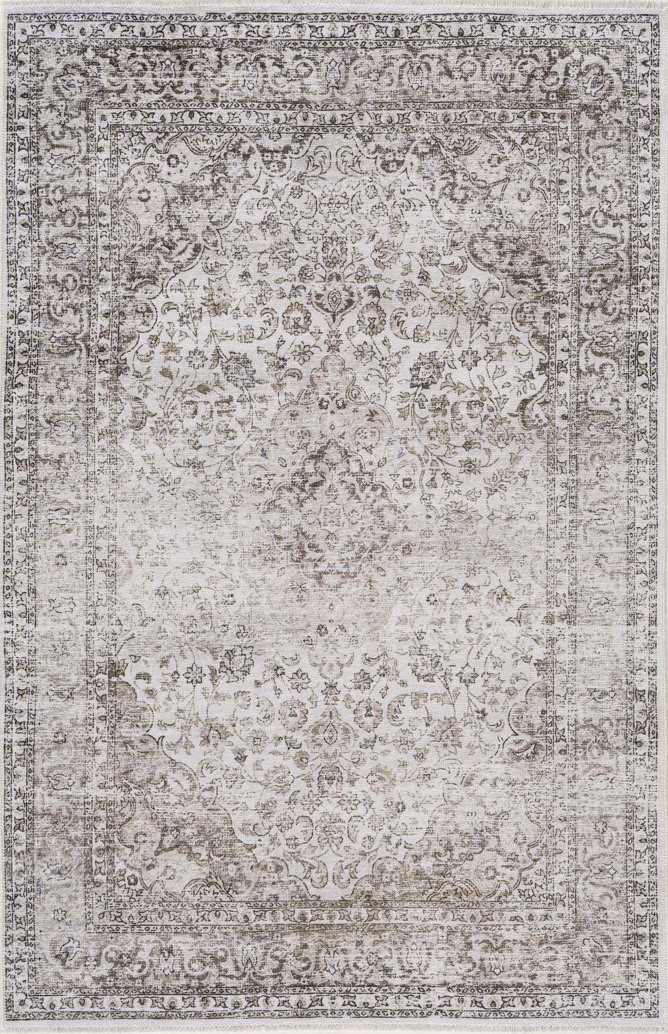 Pearl Holi-4601 Washable Area Rug by Boutique Rugs