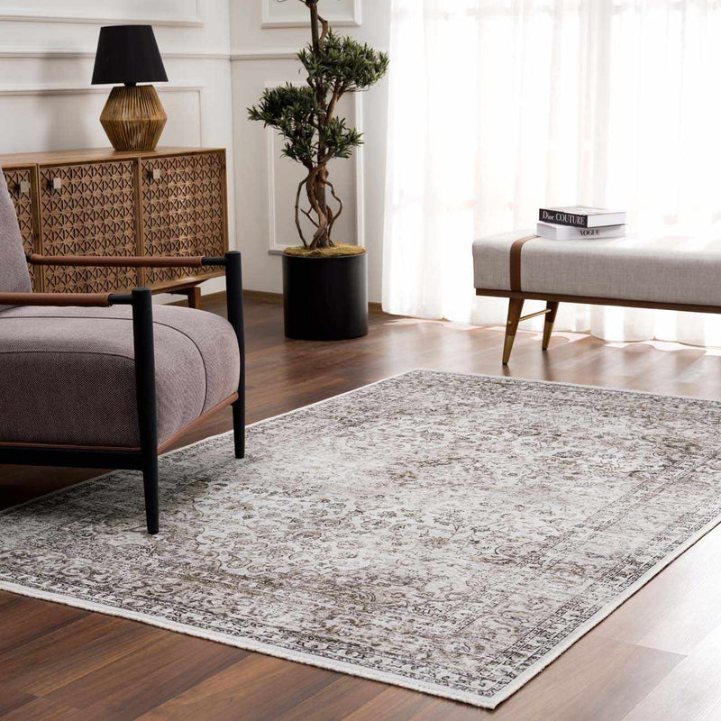 Pearl Holi-4601 Washable Area Rug by Boutique Rugs