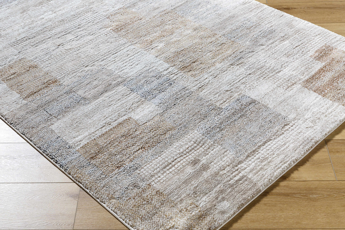 Anaisa Beige Luxe Thick Area Rug by Boutique Rugs