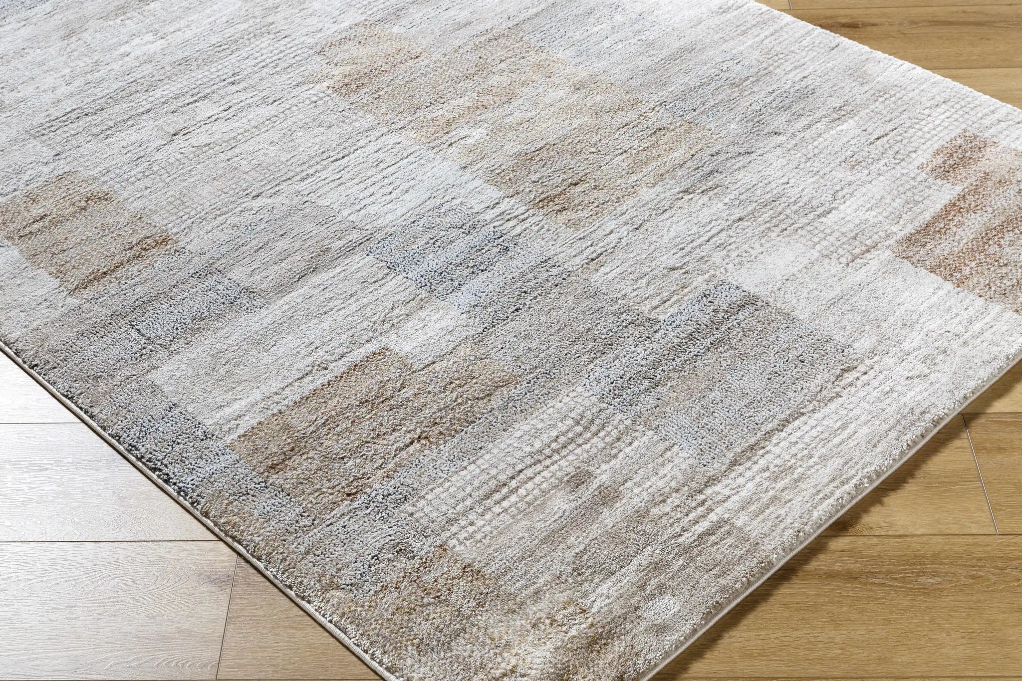 Anaisa Beige Luxe Thick Area Rug by Boutique Rugs