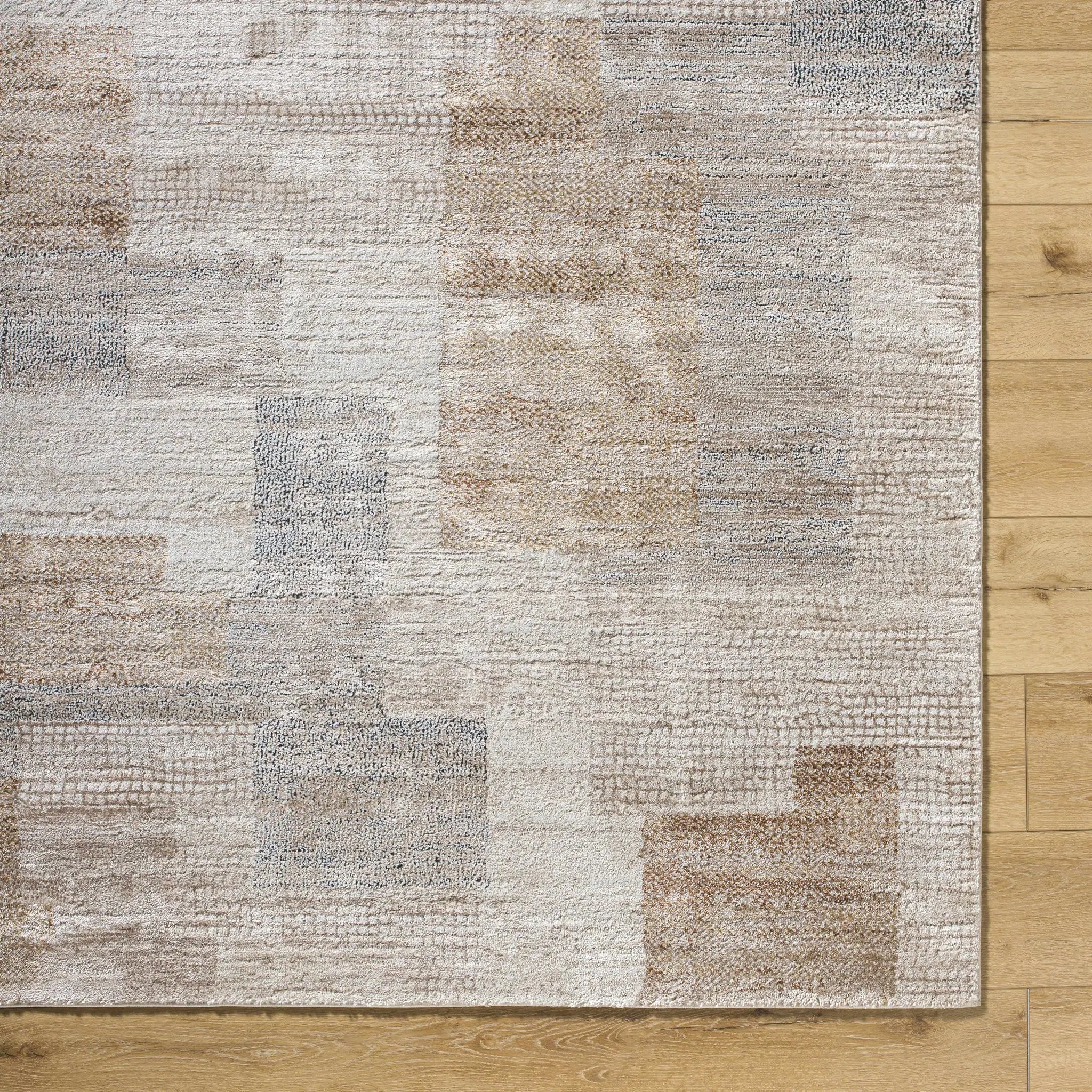 Anaisa Beige Luxe Thick Area Rug by Boutique Rugs