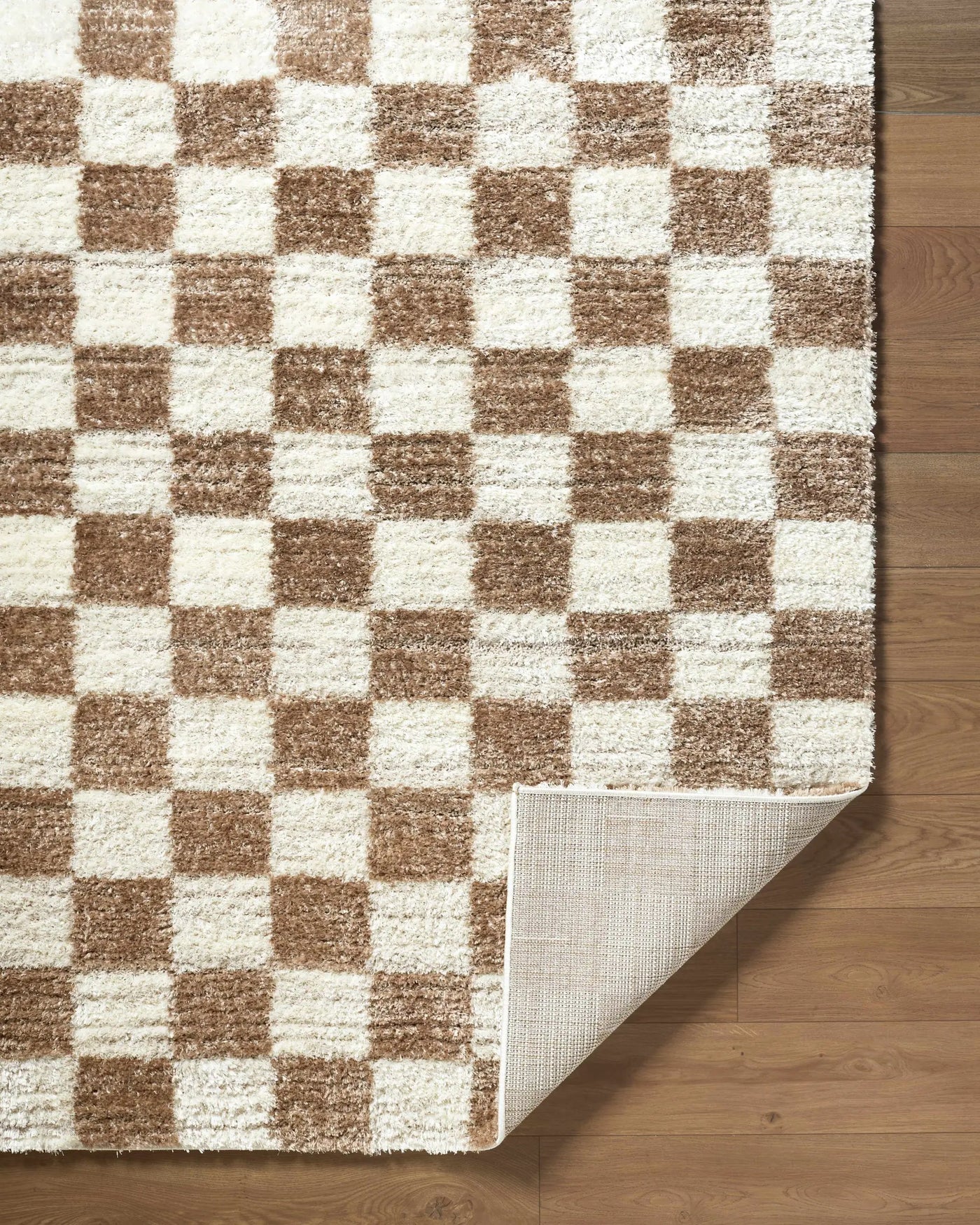 Belita Cream Luxe Shag Area Rug by Boutique Rugs