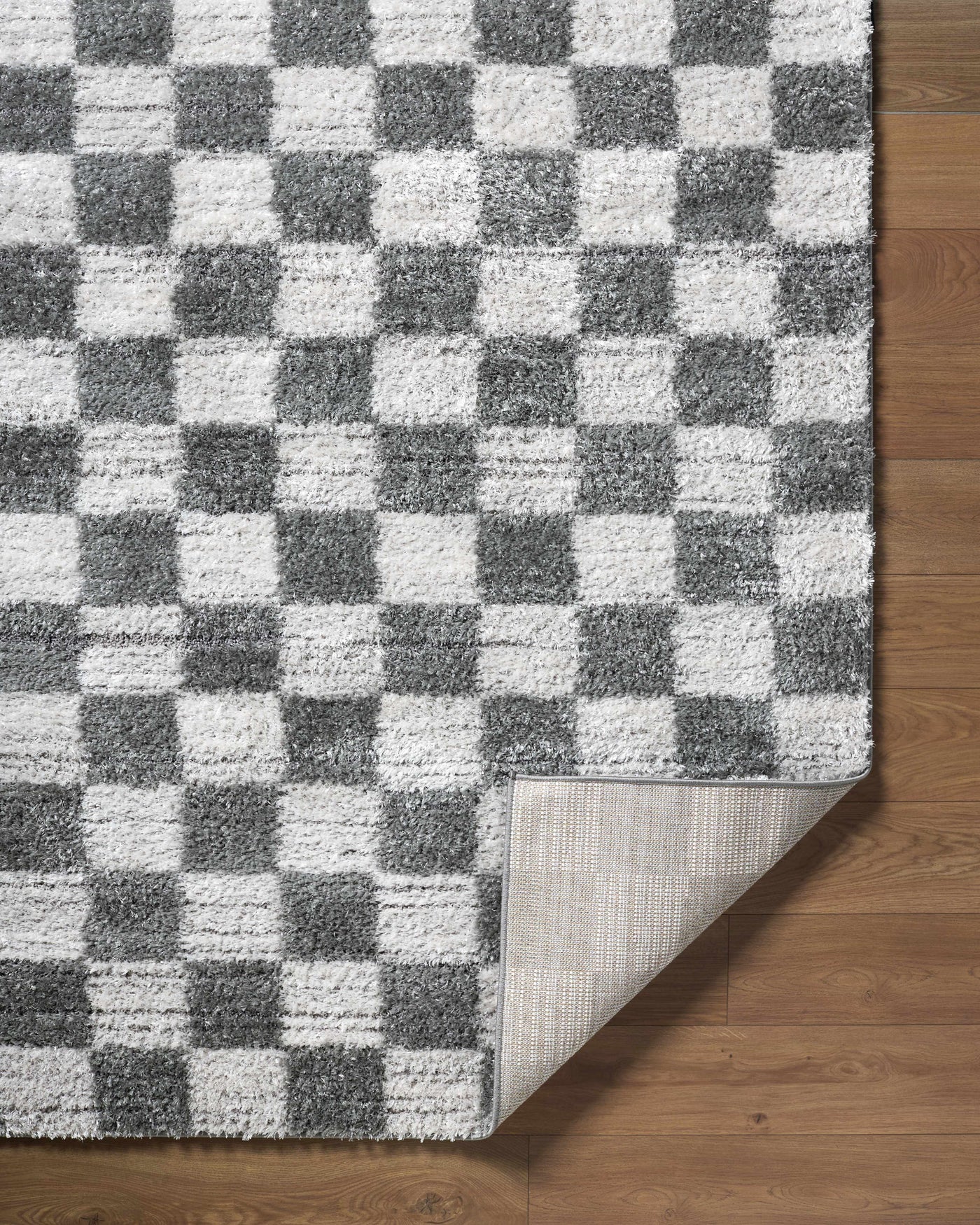 Belita Charcoal Luxe Shag Area Rug by Boutique Rugs