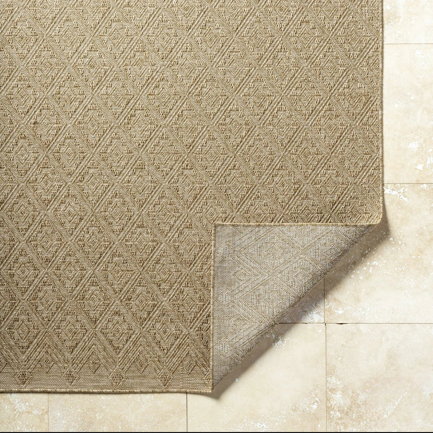 Bandit Brown Outdoor Area Rug by Boutique Rugs