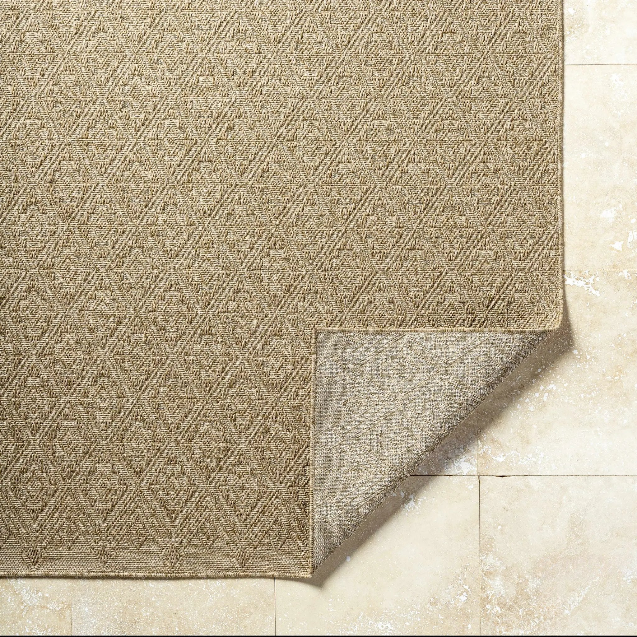 Bandit Brown Outdoor Area Rug by Boutique Rugs