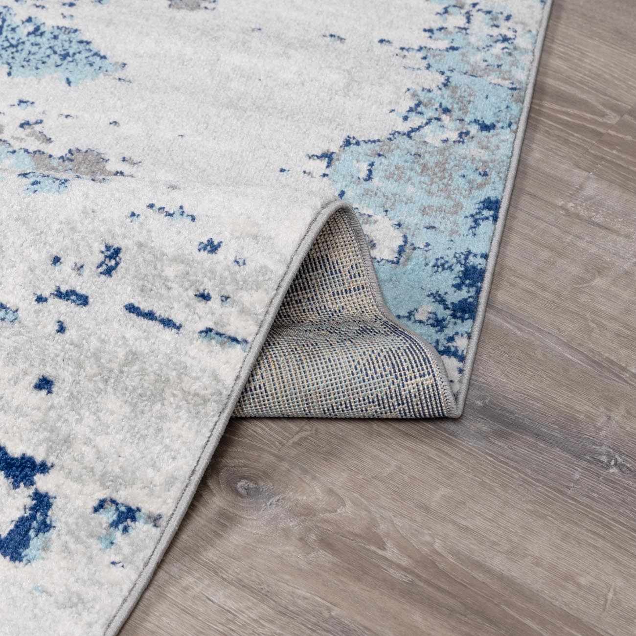 Beverly Abstract Blue Area Rug by Boutique Rugs