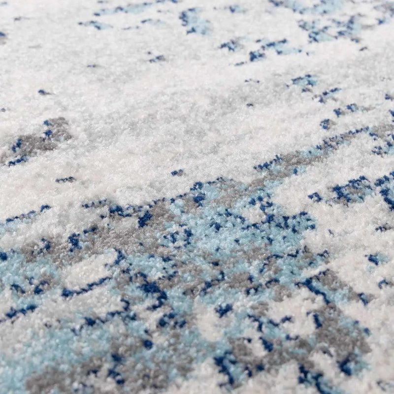 Beverly Abstract Blue Area Rug by Boutique Rugs