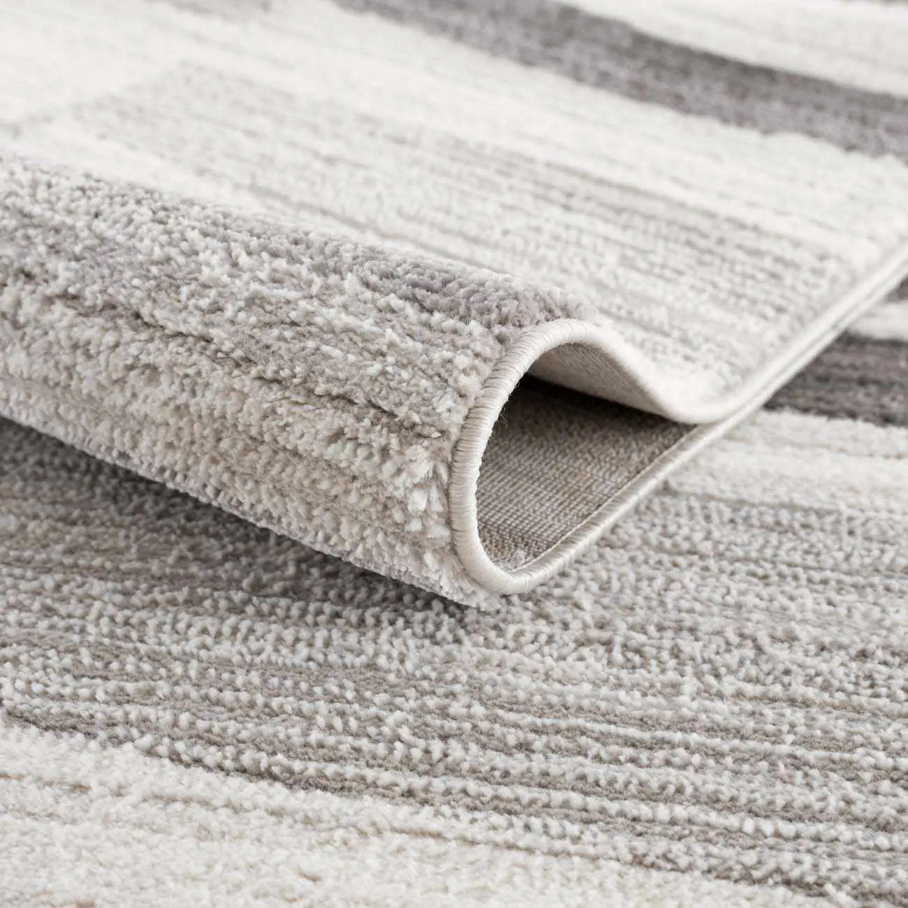 Bojana Broken-Striped Area Rug - Clearance by Boutique Rugs