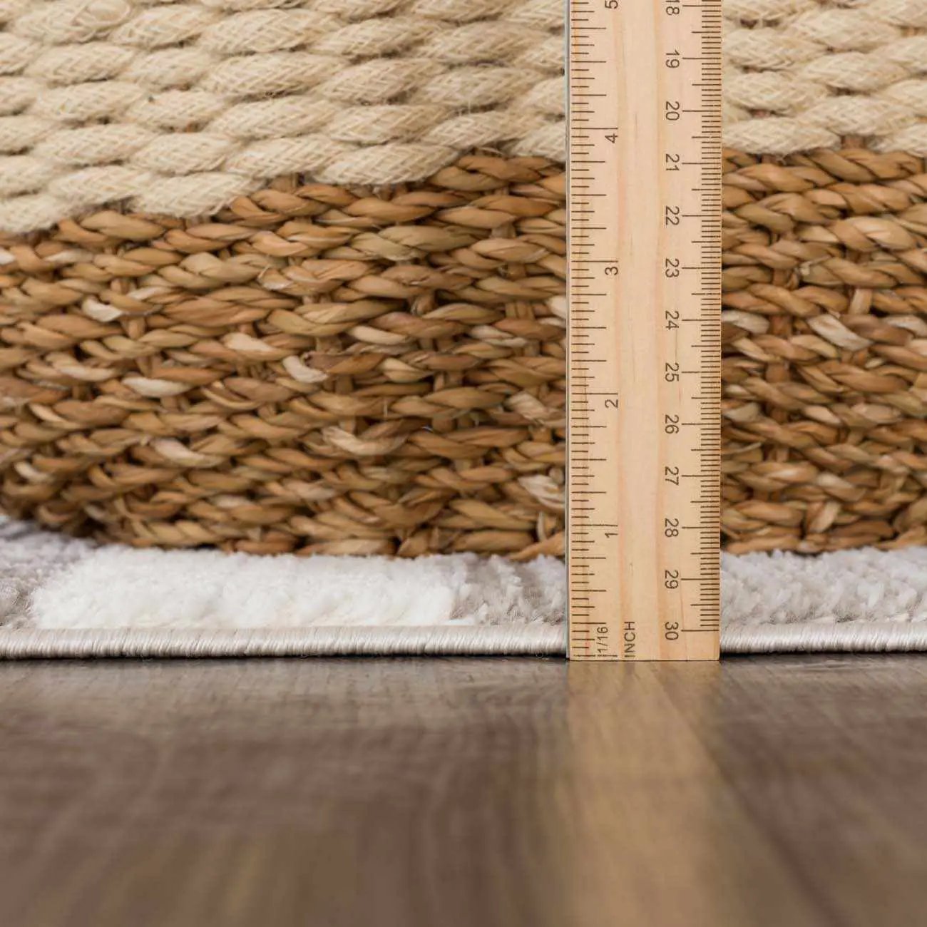 Bojana Broken-Striped Area Rug - Clearance by Boutique Rugs