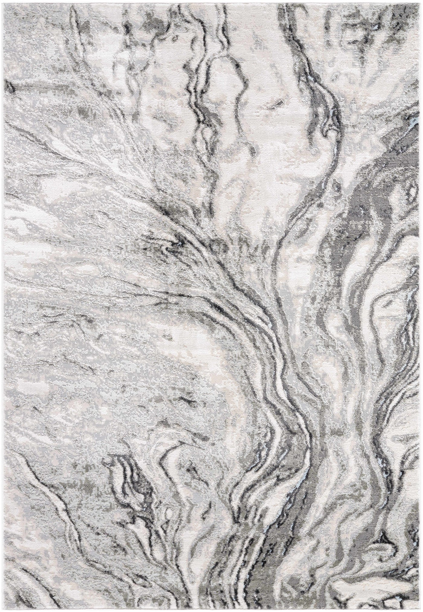 Brandi Gray Marble Area Rug by Boutique Rugs