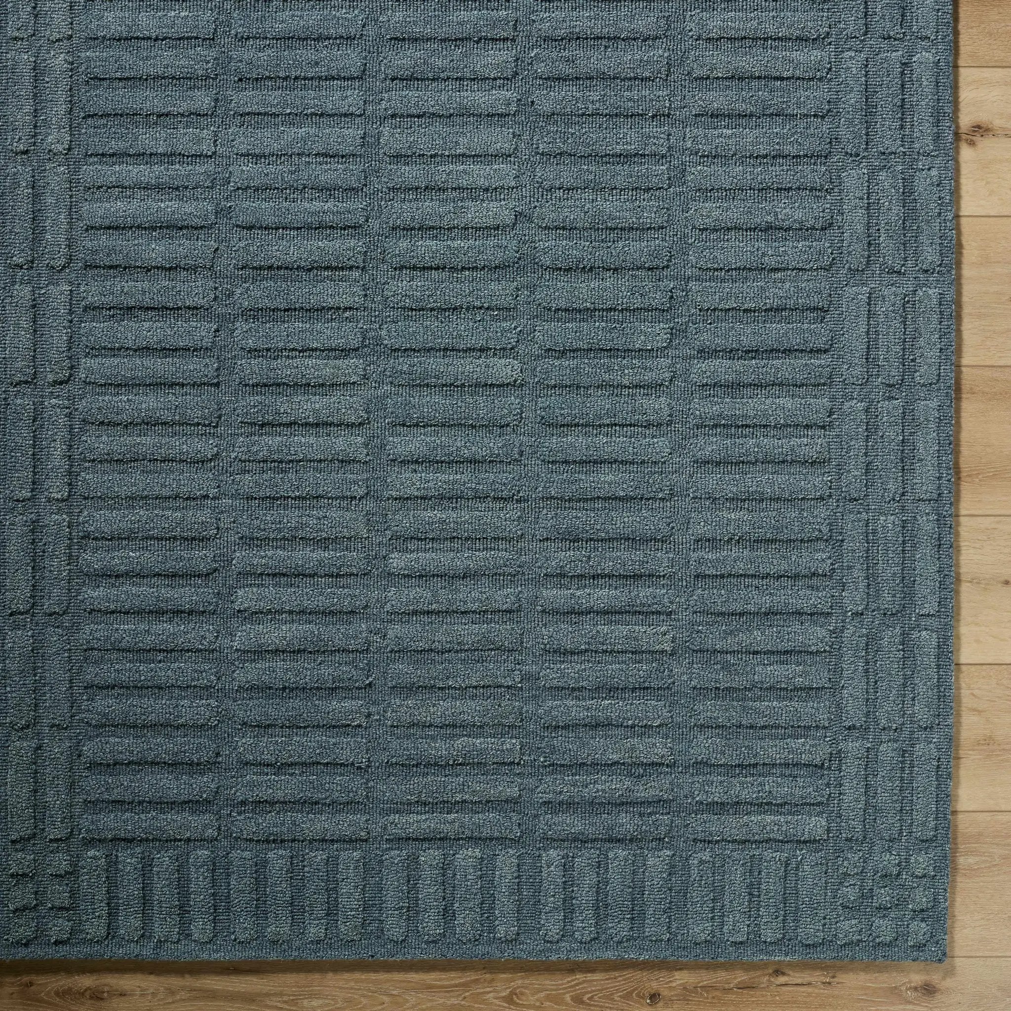 Birger Slate Blue Area Rug by Boutique Rugs