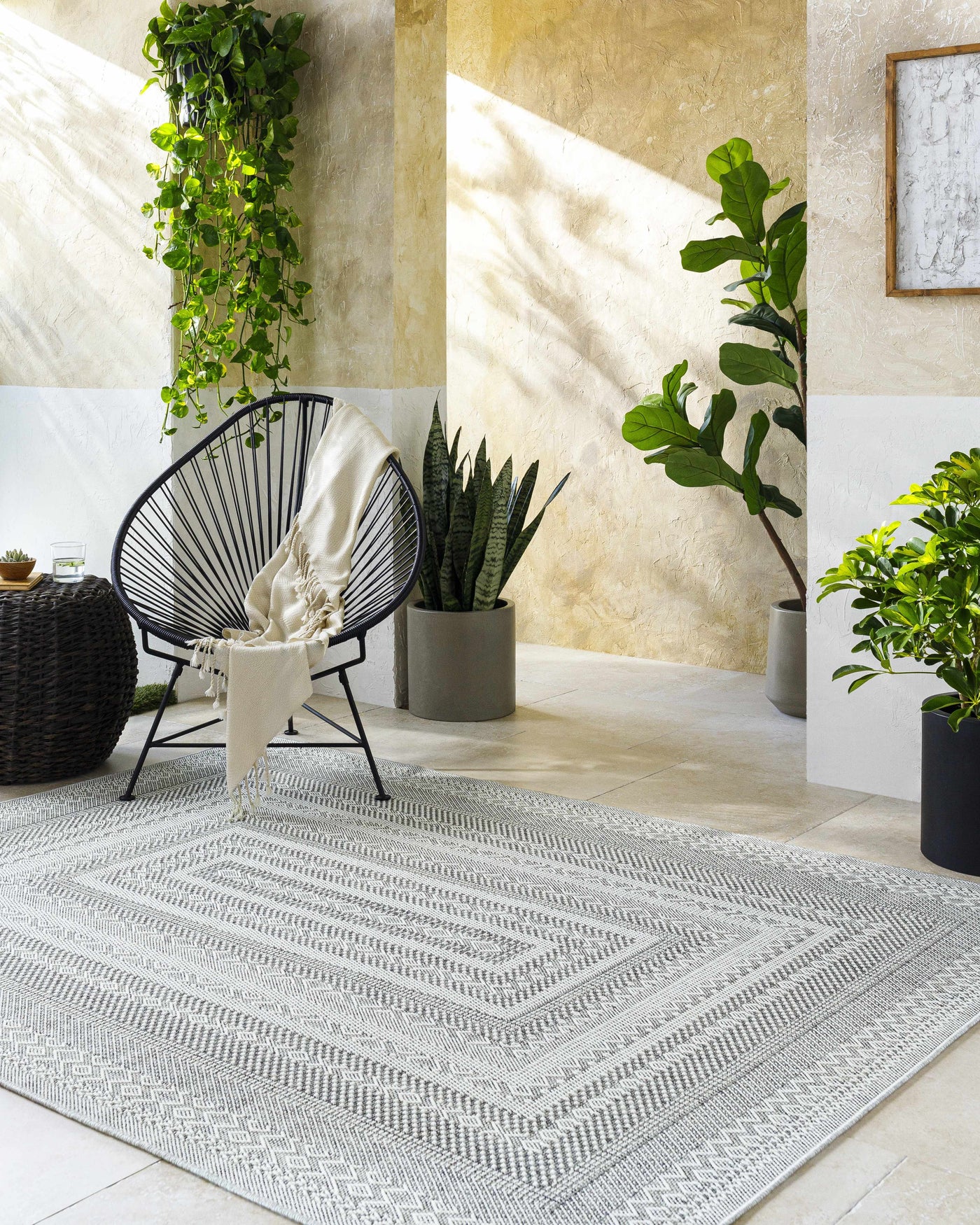 Bernal Outdoor Area Rug - Clearance by Boutique Rugs
