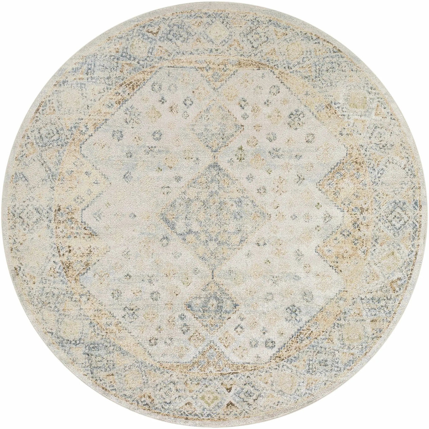 Bhavya Cream Washable Area Rug by Boutique Rugs
