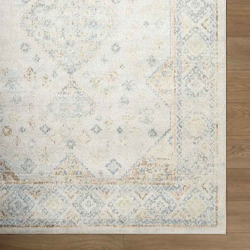 Bhavya Cream Washable Area Rug by Boutique Rugs