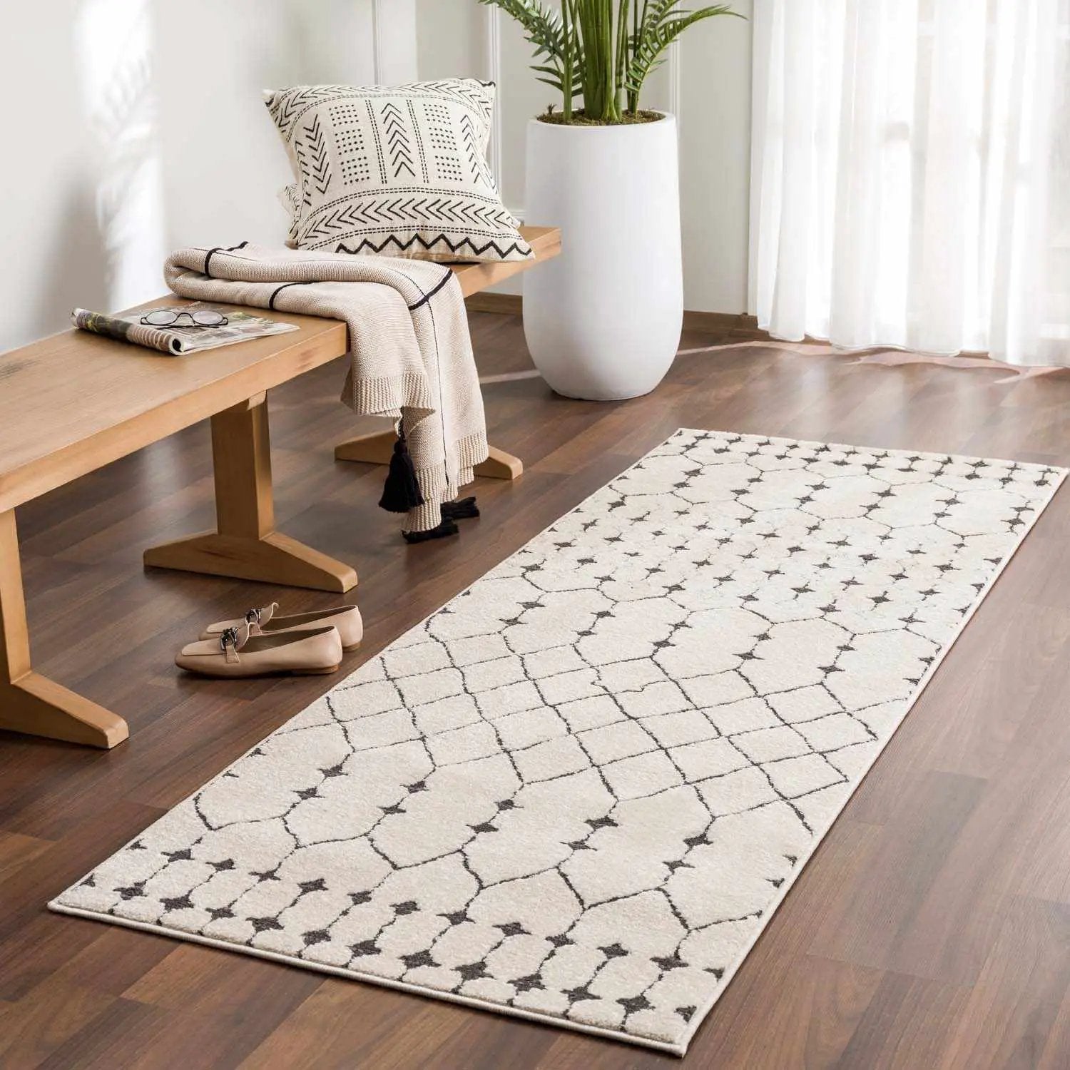 Chubbuck Moroccan Trellis Rug - Clearance by Boutique Rugs