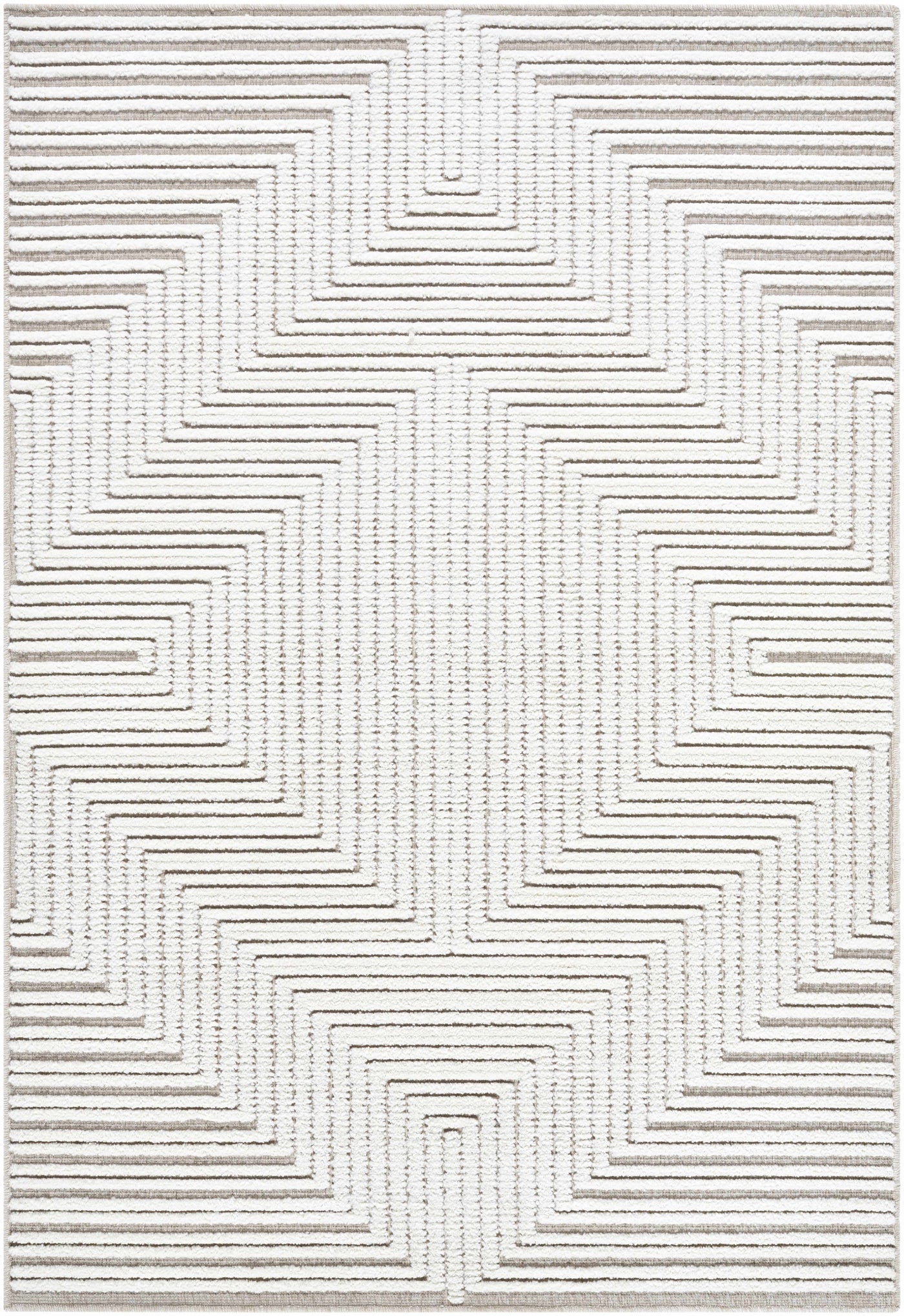 Briana Beige Washable Area Rug by Boutique Rugs