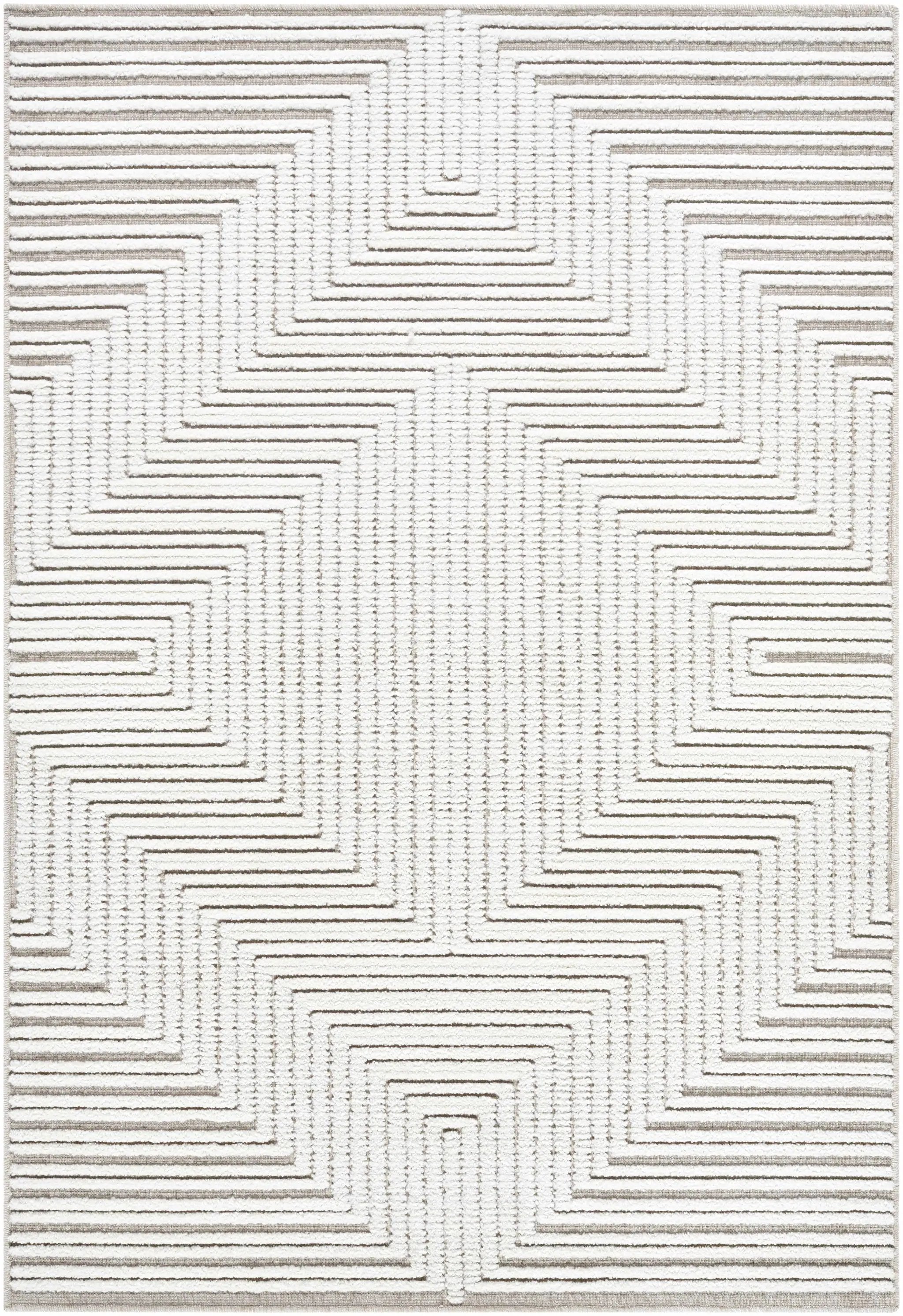 Briana Beige Washable Area Rug by Boutique Rugs