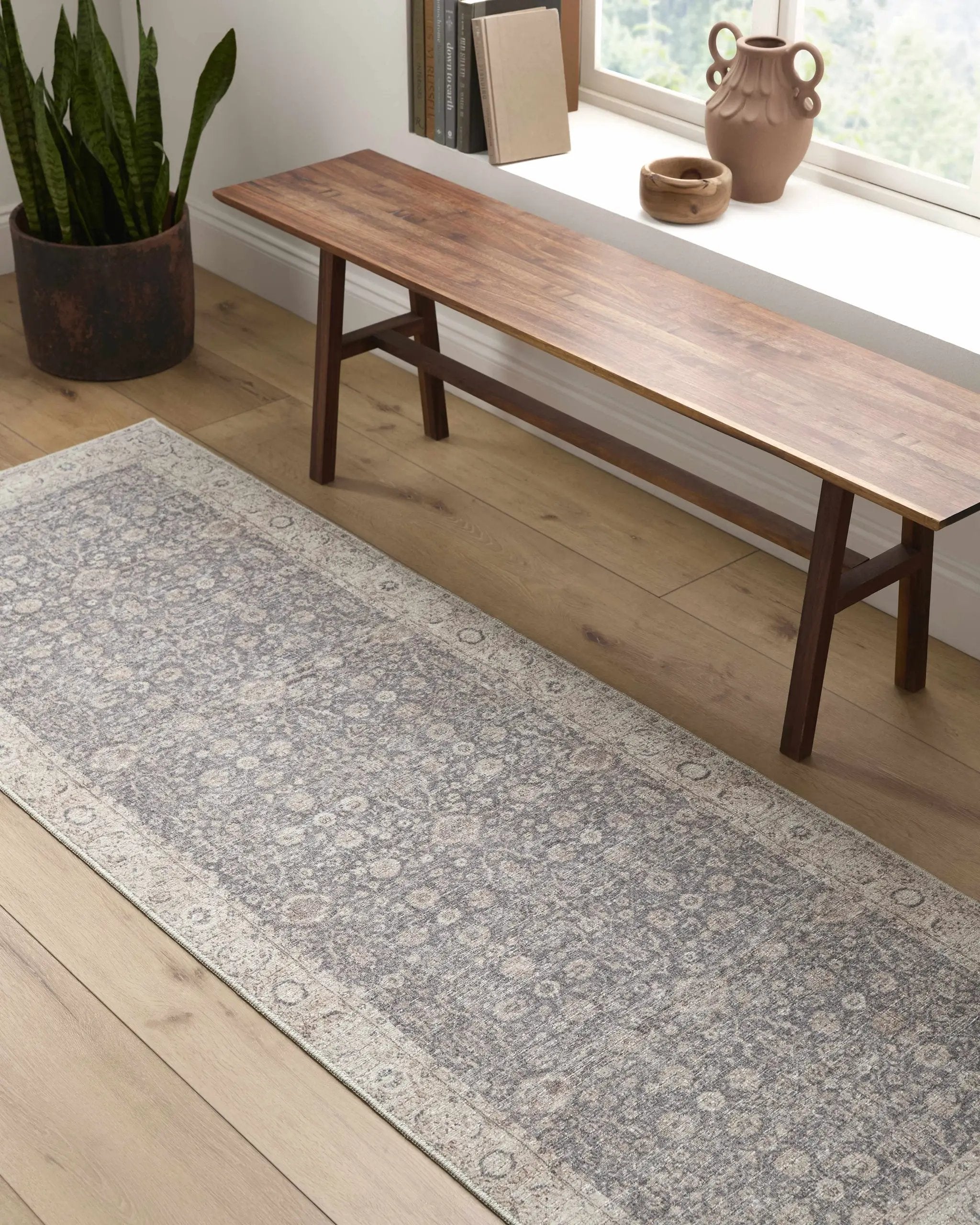 Spokane Maroon Area Rug | Our PNW Home X Livabliss by Boutique Rugs