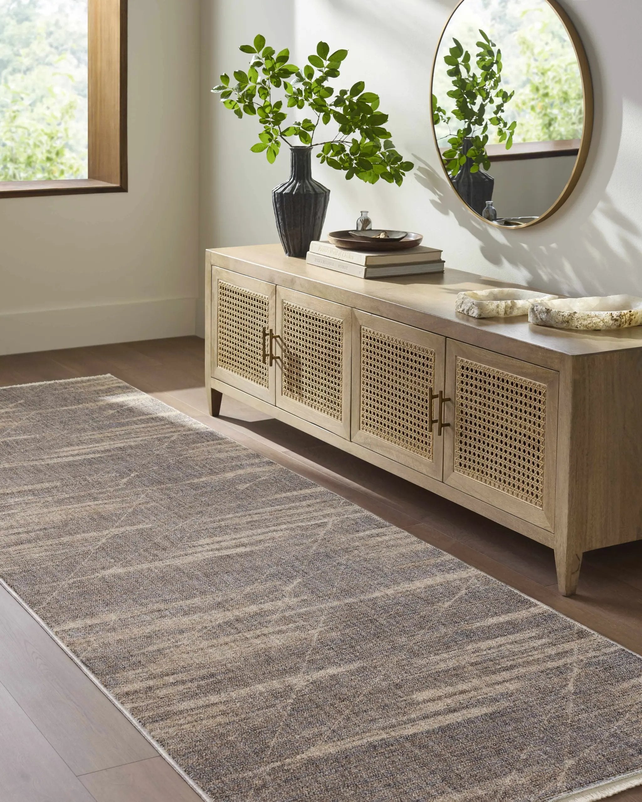 Usonia Machine Woven Frank Lloyd Wright Foundation x LIVABLISS USO-2300 Area Rug by Boutique Rugs