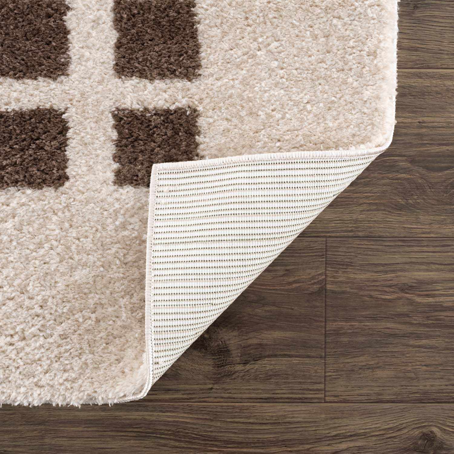 Baback Brown Washable Area Rug by Boutique Rugs
