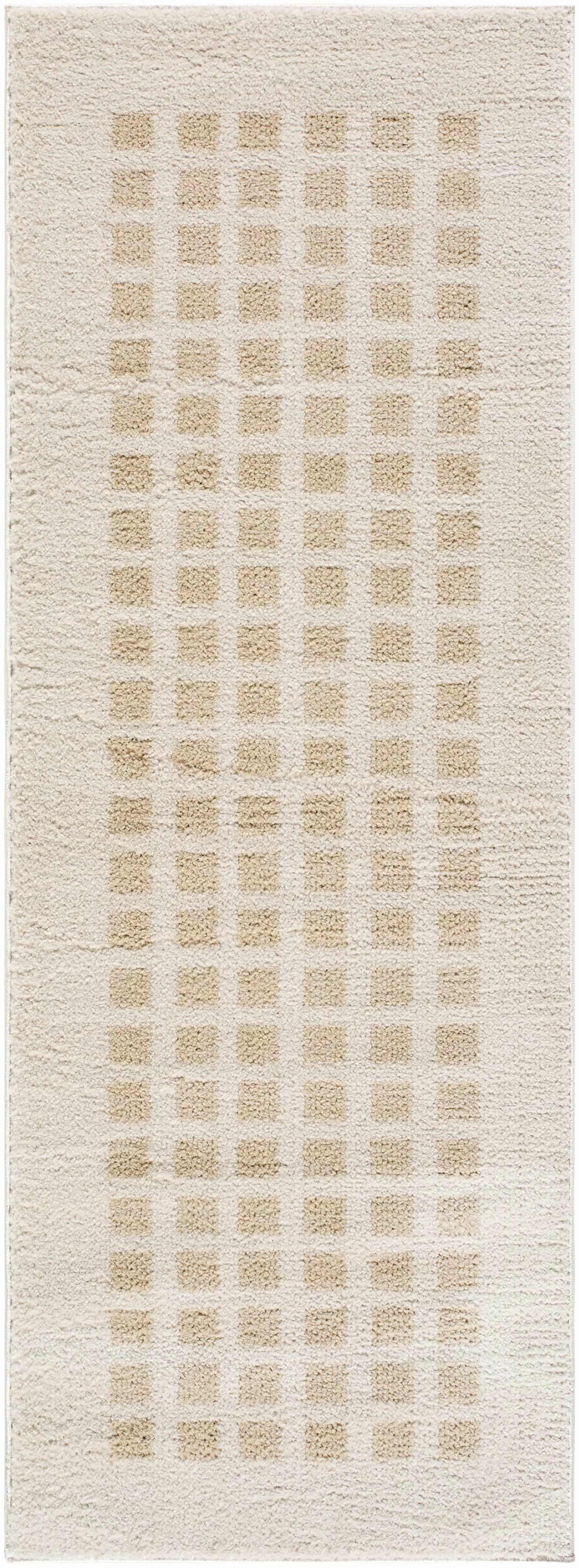 Baback Beige Washable Area Rug by Boutique Rugs